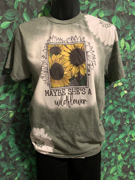 Maybe Shes a Wildflower w/ Sunflower bleach